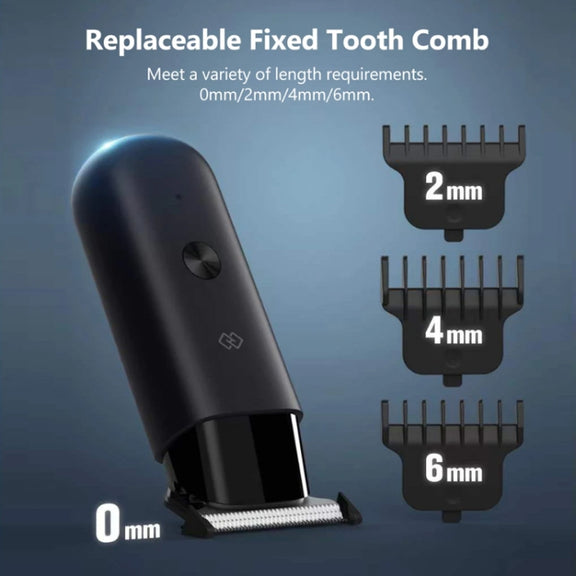 Xiaomi Youpin Multifunctional Mini Electric Rechargeable Hair Clipper(Black)