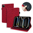 For iPad Pro 11 2024 Calf Texture Embossed Leather Tablet Case(Red) - iPad Pro 11 2024 Cases by PMC TechLife | Online Shopping South Africa | PMC TechLife | Buy Now Pay Later Mobicred