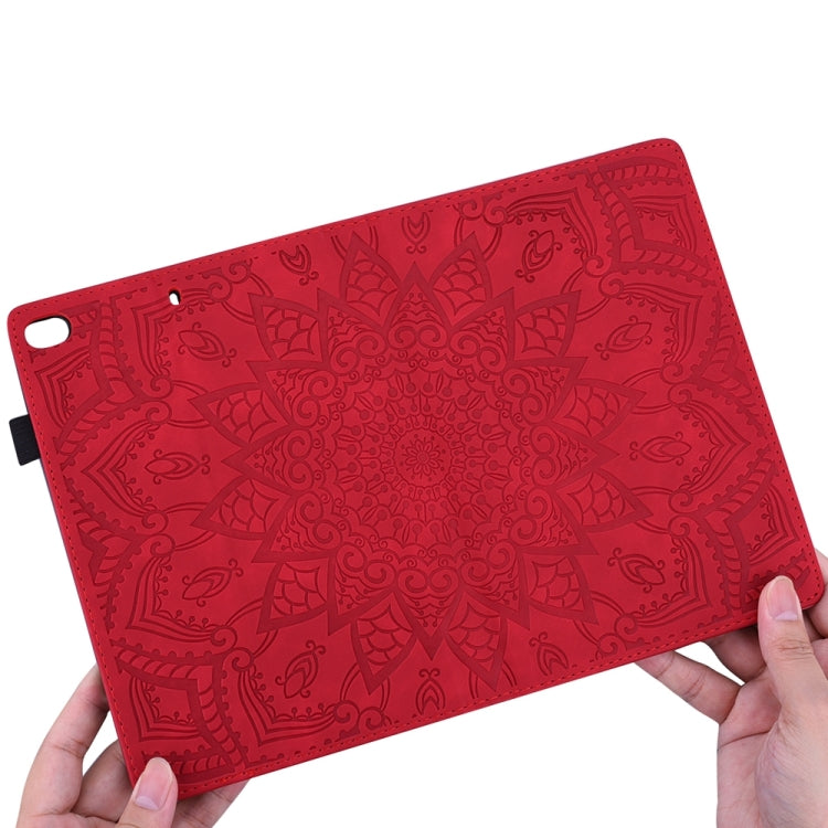 For iPad Pro 11 2024 Calf Texture Embossed Leather Tablet Case(Red) - iPad Pro 11 2024 Cases by PMC TechLife | Online Shopping South Africa | PMC TechLife | Buy Now Pay Later Mobicred