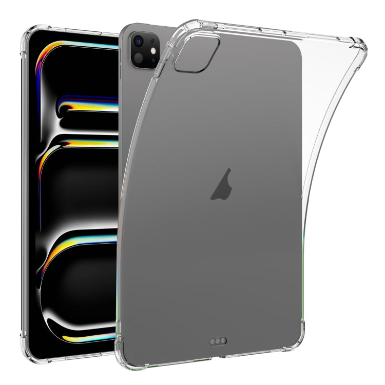For iPad Pro 13 2024 Highly Transparent TPU Full Thicken Corners Shockproof Protective Case(Transparent) - iPad Pro 13 2024 Cases by PMC TechLife | Online Shopping South Africa | PMC TechLife | Buy Now Pay Later Mobicred