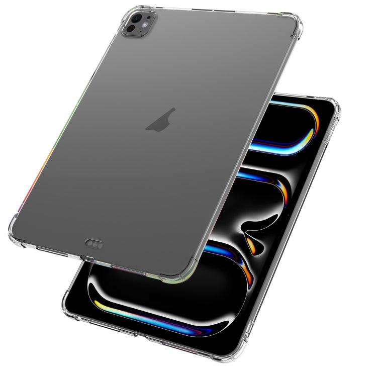 For iPad Pro 13 2024 Highly Transparent TPU Full Thicken Corners Shockproof Protective Case(Transparent) - iPad Pro 13 2024 Cases by PMC TechLife | Online Shopping South Africa | PMC TechLife | Buy Now Pay Later Mobicred