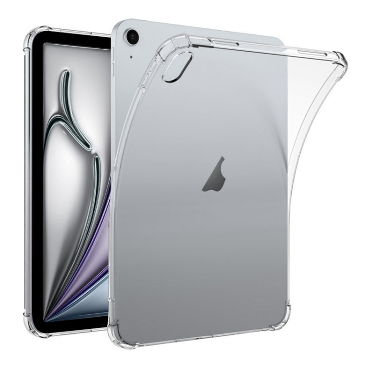 For iPad Air 11 2024 / 2025 Highly Transparent TPU Full Thicken Corners Shockproof Protective Case(Transparent) - iPad Air 11 2025 / 2024 Cases by PMC TechLife | Online Shopping South Africa | PMC TechLife | Buy Now Pay Later Mobicred