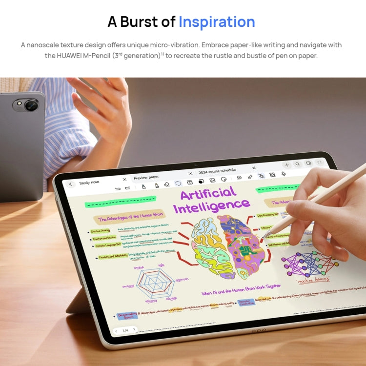 HUAWEI MatePad 11.5S WIFI Tablet PC, 8GB+256GB, HarmonyOS 4.2 Hisilicon Kirin 9000WM, Not Support Google Play(Cyan) - free shipping - PMC TechLife - Order now!