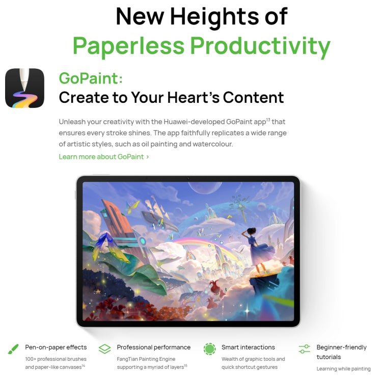 HUAWEI MatePad 11.5S WIFI Tablet PC, 8GB+256GB, HarmonyOS 4.2 Hisilicon Kirin 9000WM, Not Support Google Play(Cyan) - free shipping - PMC TechLife - Order now!