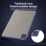 For iPad Air 11 2024 Skin Feel 2 in 1 PC Hybrid TPU Tablet Case(Blue)