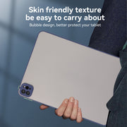 For iPad Air 11 2024 Skin Feel 2 in 1 PC Hybrid TPU Tablet Case(Blue)