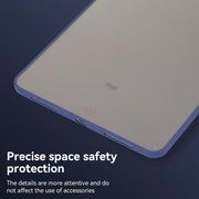 For iPad Air 11 2024 Skin Feel 2 in 1 PC Hybrid TPU Tablet Case(Blue)