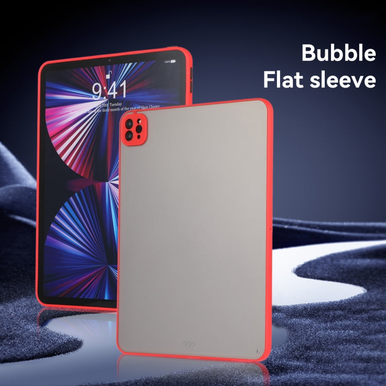 For iPad Pro 11 2024 Skin Feel 2 in 1 PC Hybrid TPU Tablet Case(Red) - free shipping - PMC TechLife - Order now!