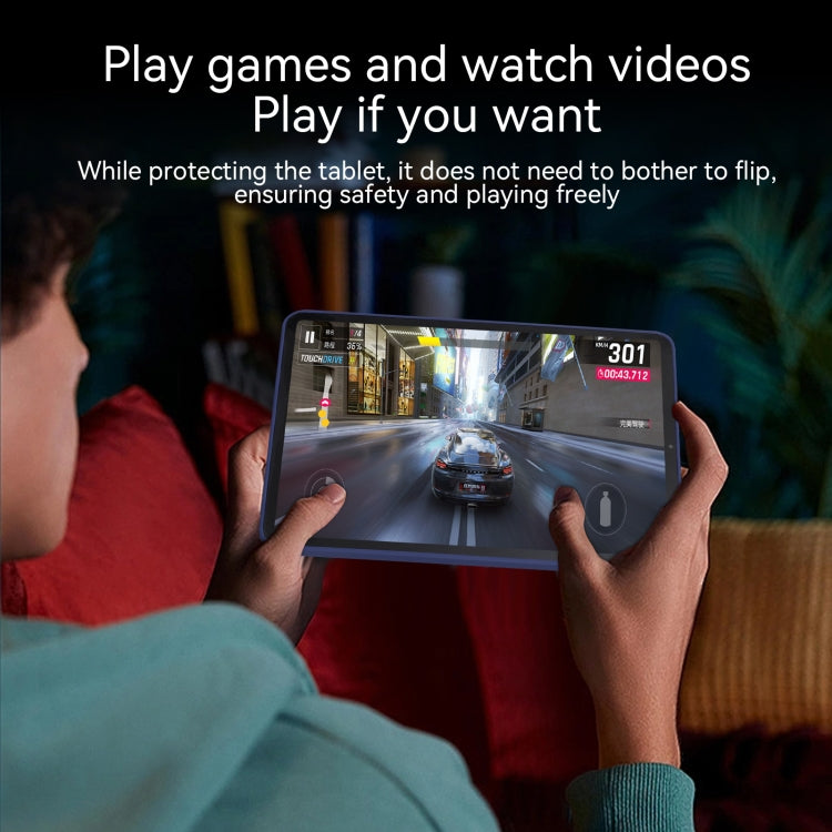 For iPad Pro 13 2024 Skin Feel 2 in 1 PC Hybrid TPU Tablet Case(Blue) - iPad Pro 13 2024 Cases by PMC TechLife | Online Shopping South Africa | PMC TechLife | Buy Now Pay Later Mobicred