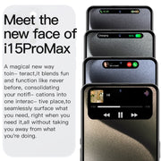 i15 Pro Max / Q5A, 6GB+128GB, 6.5 inch Screen, Face Identification, Android 10 MTK6762 Octa Core, OTG, NFC, Network: 4G, Dual SIM(Titanium Black)