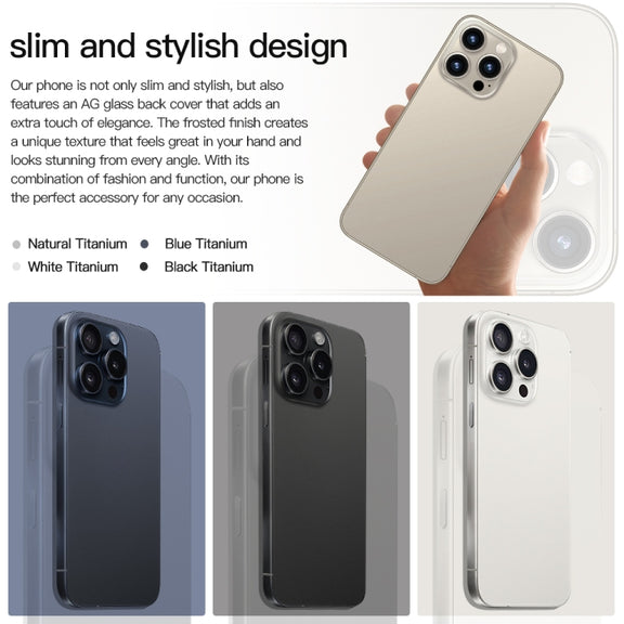 i15 Pro Max / Q5A, 6GB+128GB, 6.5 inch Screen, Face Identification, Android 10 MTK6762 Octa Core, OTG, NFC, Network: 4G, Dual SIM(Titanium Black)
