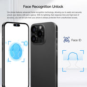 i15 Pro Max / Q5A, 6GB+128GB, 6.5 inch Screen, Face Identification, Android 10 MTK6762 Octa Core, OTG, NFC, Network: 4G, Dual SIM(Titanium Blue)