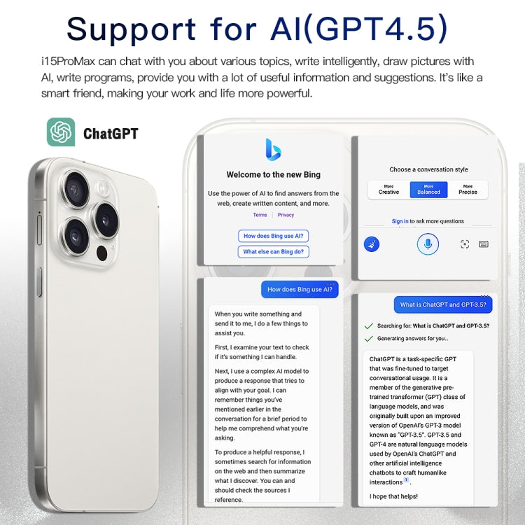 i15 Pro Max / Q5, 2GB+16GB, 6.5 inch Screen, Face Identification, Android 8.1 MTK6580P Quad Core, Network: 3G, Dual SIM(Titanium Blue) - free shipping - PMC TechLife - Order now!