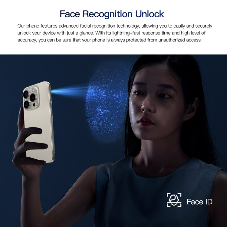 i15 Pro Max / Q5, 2GB+16GB, 6.5 inch Screen, Face Identification, Android 8.1 MTK6580P Quad Core, Network: 3G, Dual SIM(Titanium Blue)