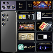 S24 Ultra / C24, 2GB+16GB, 6.8 inch Screen, Android 8.1 7731E Quad Core, Network: 3G, OTG, Dual SIM(Grey)