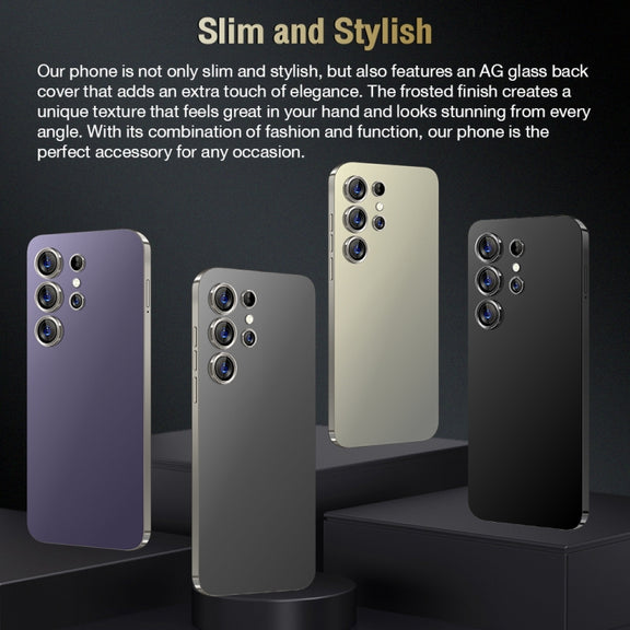 S24 Ultra / C24, 2GB+16GB, 6.8 inch Screen, Android 8.1 7731E Quad Core, Network: 3G, OTG, Dual SIM(Black)