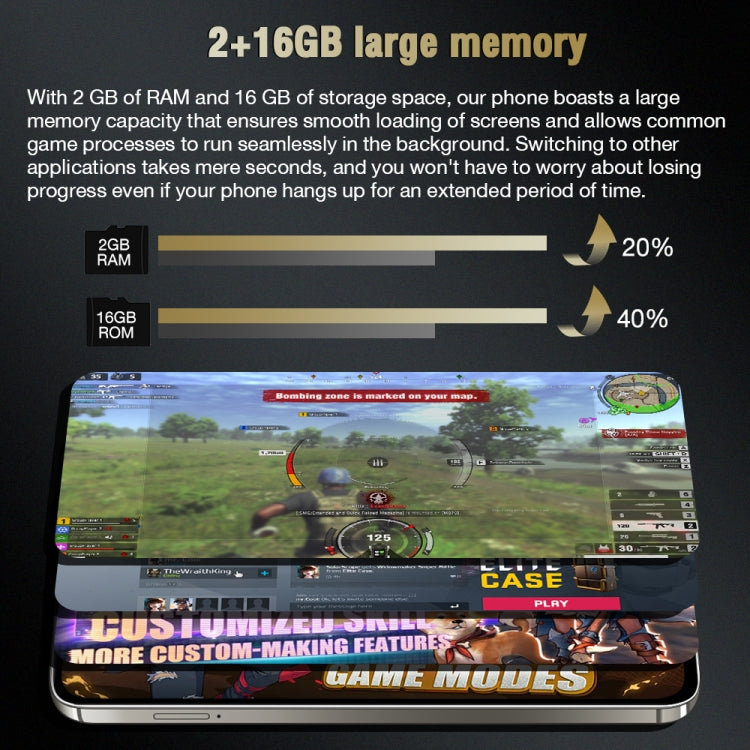 S24 Ultra / C24, 2GB+16GB, 6.8 inch Screen, Android 8.1 7731E Quad Core, Network: 3G, OTG, Dual SIM(Yellow) -  by PMC TechLife | Online Shopping South Africa | PMC TechLife