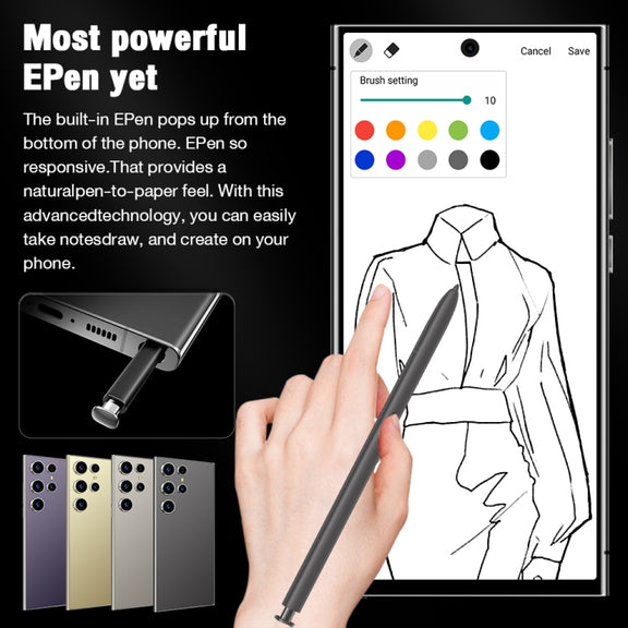 S24 Ultra / L26A, 3GB+64GB, 6.75 inch Screen, Android 8.1 MTK6753 Octa Core, Network: 4G, Dual SIM(Gold)