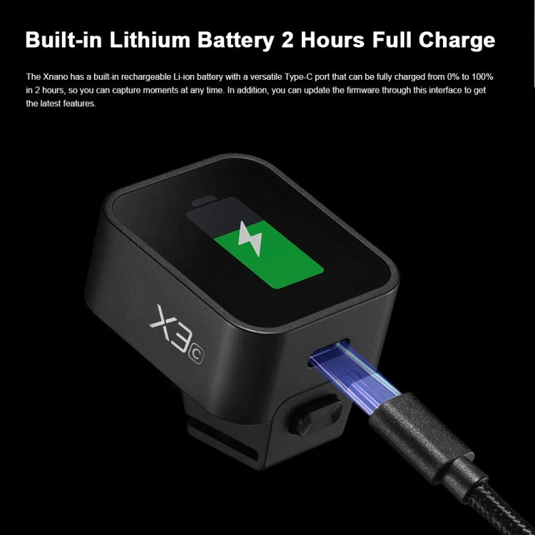 Godox X3 TTL Wireless Flash Trigger Touch Screen Flash Transmitter For Olympus / Panasonic(Black) - free shipping - PMC TechLife - Order now!