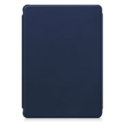 For iPad Pro 13 2024 Transparent Rotation Smart Leather Tablet Case(Dark Blue)