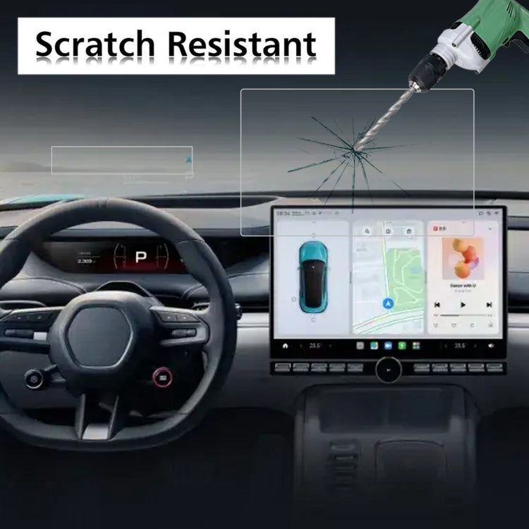 For XIAOMI SU7 2pcs Car Navigator Protective Film Tempered Glass Film - Accessories by PMC TechLife | Online Shopping South Africa | PMC TechLife | Buy Now Pay Later Mobicred