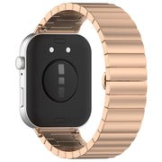 For Huawei Watch Fit3 One Bead Stainless Steel Watch Band(Rose Gold)