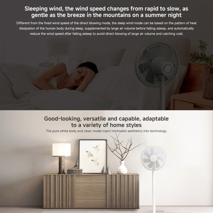 Xiaomi Mijia Smart Floor Fan, US Plug(White) - free shipping - PMC TechLife - Order now!