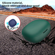 For Anker Soundcore R50i / P20i Bluetooth Earphone Silicone Protective Case(Green)