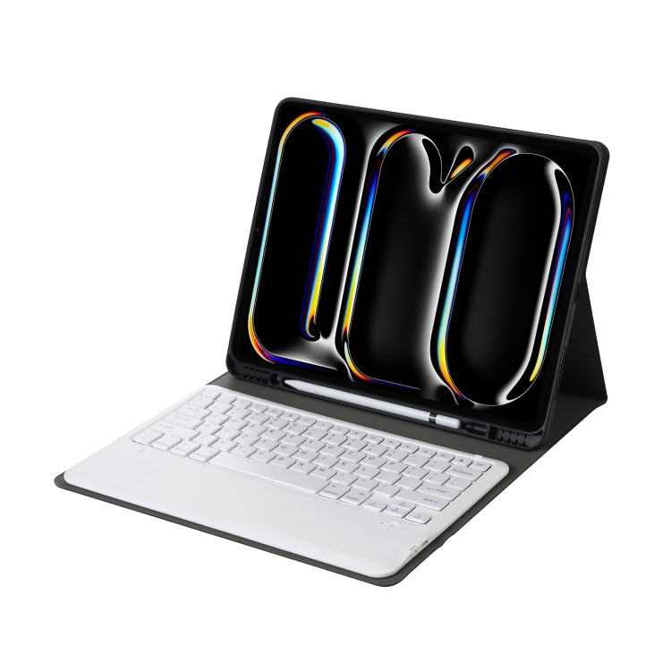 For iPad Pro 13 2024 A13B Detachable Ultra-Thin Bluetooth Keyboard Leather Tablet Case with Pen Slot(Gold) - For iPad Pro by PMC TechLife | Online Shopping South Africa | PMC TechLife | Buy Now Pay Later Mobicred