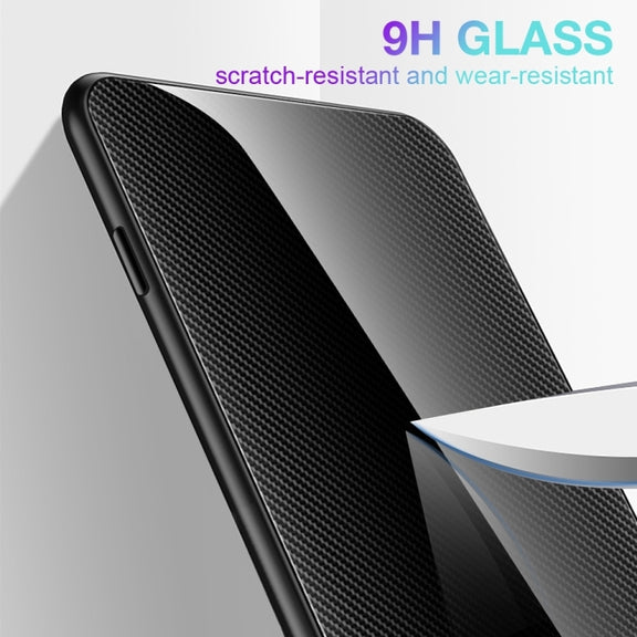 For Huawei Pura 70 Ultra Texture Gradient Glass TPU Phone Case(Rose Red)