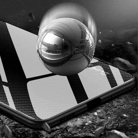 For Huawei Pura 70 Pro Texture Gradient Glass TPU Phone Case(Blue)