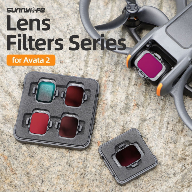 For DJI Avata 2 Sunnylife Camera Lens Filter, Filter:ND16
