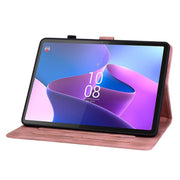 For Lenovo Tab P11 Gen 2 11.5 Lily Embossed Leather Tablet Case(Pink)
