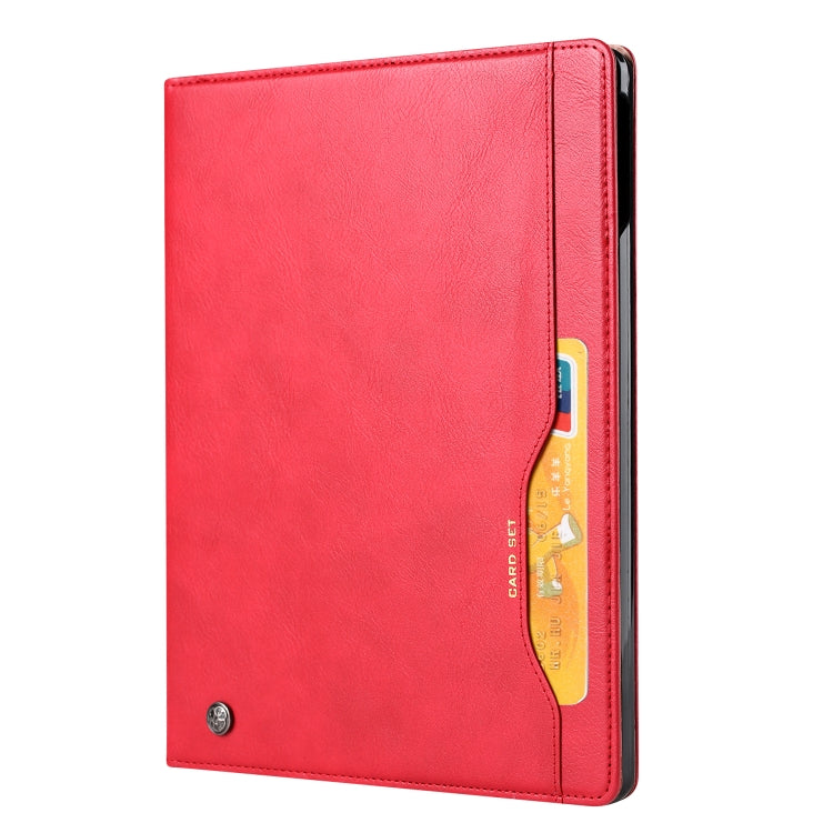 For iPad Pro 13 2024 Knead Skin Texture Horizontal Flip Leather Smart Tablet Case(Red) - iPad Pro 13 2024 Cases by PMC TechLife | Online Shopping South Africa | PMC TechLife | Buy Now Pay Later Mobicred