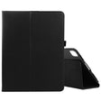 For iPad Pro 11 2024 Litchi Texture Solid Color Leather Tablet Case(Black) - iPad Pro 11 2024 Cases by PMC TechLife | Online Shopping South Africa | PMC TechLife | Buy Now Pay Later Mobicred
