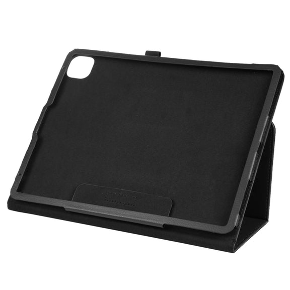 For iPad Pro 11 2024 Litchi Texture Solid Color Leather Tablet Case(Black)