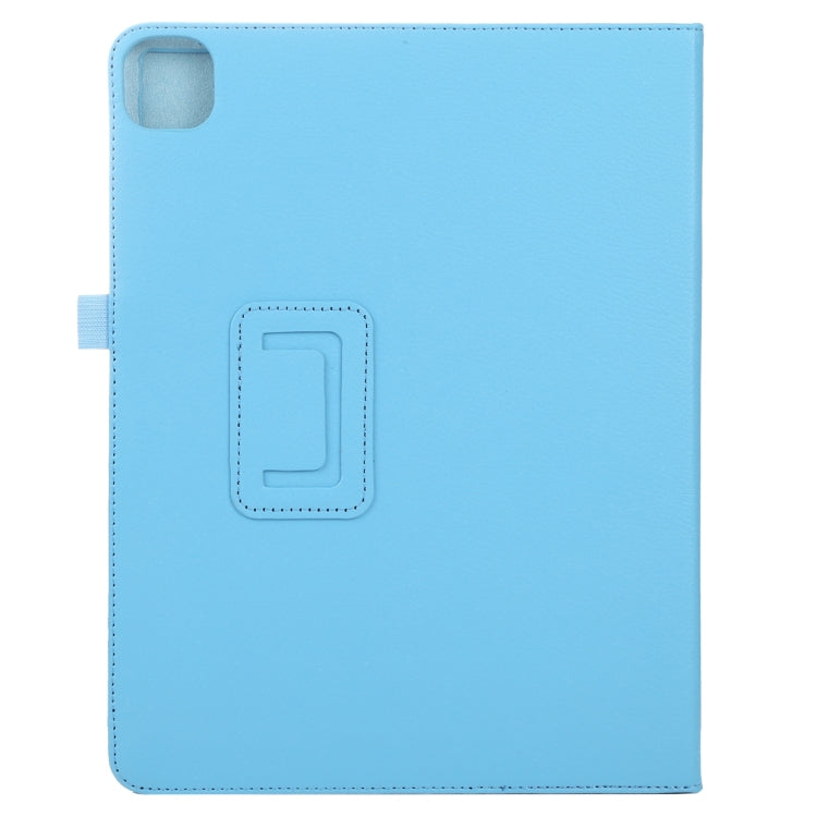 For iPad Pro 11 2024 Litchi Texture Solid Color Leather Tablet Case(Sky Blue) - iPad Pro 11 2024 Cases by PMC TechLife | Online Shopping South Africa | PMC TechLife | Buy Now Pay Later Mobicred