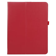 For iPad Pro 13 2024 Litchi Texture Solid Color Leather Tablet Case(Red)