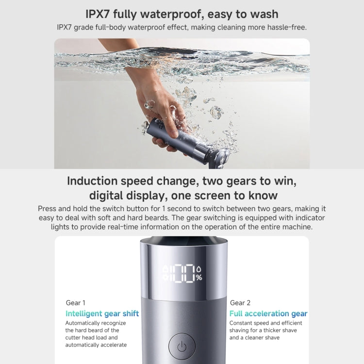Xiaomi Mijia Electric Shaver S302(Grey) - free shipping - PMC TechLife - Order now!