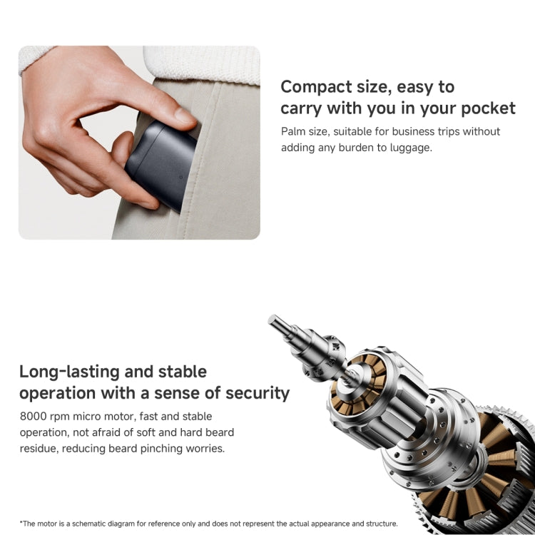 Xiaomi Mijia Electric Shaver S200(Silver) - free shipping - PMC TechLife - Order now!