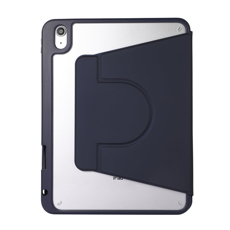 For iPad Pro 13 2024 2 in 1 Acrylic Split Rotating Leather Tablet Case(Dark Blue) - iPad Pro 13 2024 Cases by PMC TechLife | Online Shopping South Africa | PMC TechLife | Buy Now Pay Later Mobicred