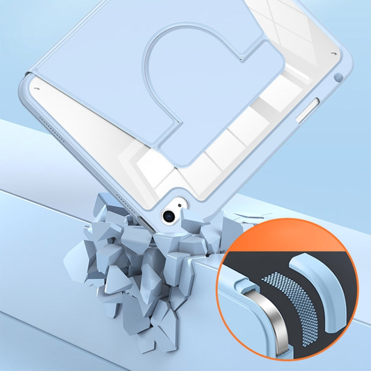 For iPad Pro 13 2024 2 in 1 Acrylic Split Rotating Leather Tablet Case(Black) - iPad Pro 13 2024 Cases by PMC TechLife | Online Shopping South Africa | PMC TechLife | Buy Now Pay Later Mobicred