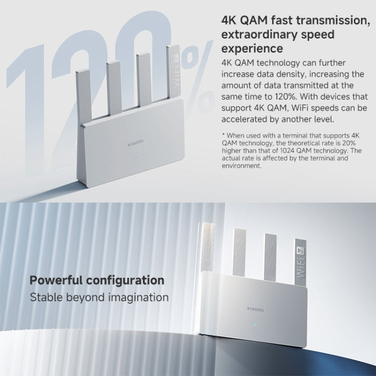 Xiaomi Router BE3600 WiFi7 2.5G Port Dual Band, US Plug(White) - free shipping - PMC Jewellery - Order now!