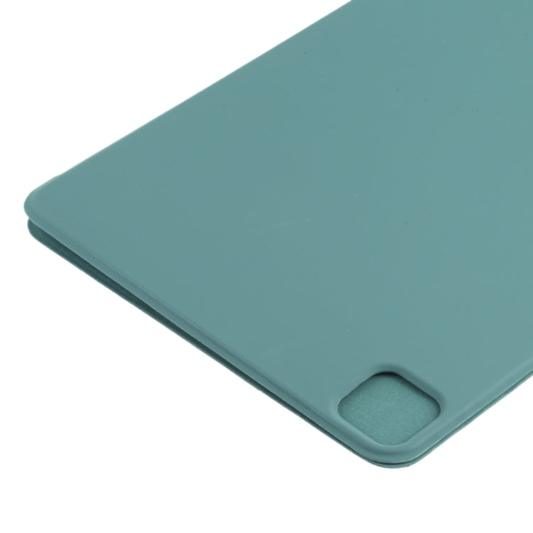 For iPad Pro 13 2024 Double-sided Clip Non-buckle Magnetic PU Smart Tablet Case(Green) - iPad Air 13 2024 Cases by PMC TechLife | Online Shopping South Africa | PMC TechLife | Buy Now Pay Later Mobicred
