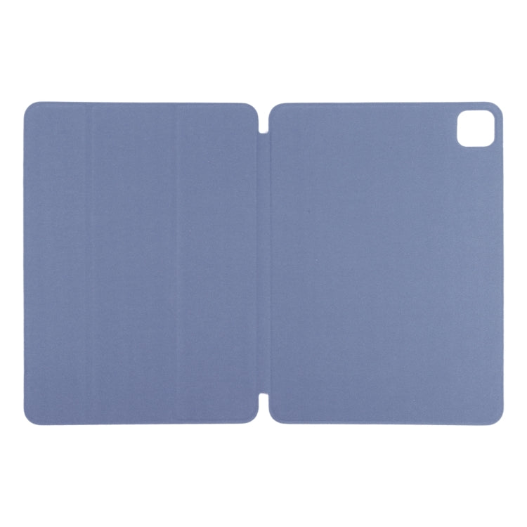 For iPad Pro 13 2024 Double-sided Clip Non-buckle Magnetic PU Smart Tablet Case(Purple) - iPad Air 13 2025 / 2024 Cases by PMC TechLife | Online Shopping South Africa | PMC TechLife | Buy Now Pay Later Mobicred