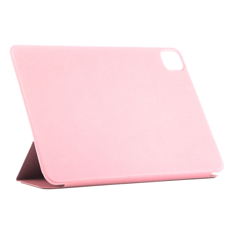 For iPad Pro 13 2024 Double-sided Clip Non-buckle Magnetic PU Smart Tablet Case(Rose Gold) - iPad Air 13 2024 Cases by PMC TechLife | Online Shopping South Africa | PMC TechLife | Buy Now Pay Later Mobicred