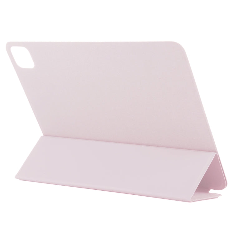 For iPad Pro 11 2024 Double-sided Clip Non-buckle Magnetic PU Smart Tablet Case(Pink) - iPad Pro 11 2024 Cases by PMC TechLife | Online Shopping South Africa | PMC TechLife | Buy Now Pay Later Mobicred