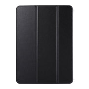 For iPad Pro 11 2024 Double-sided Clip Non-buckle Magnetic PU Smart Tablet Case(Black)