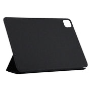 For iPad Pro 11 2024 Double-sided Clip Non-buckle Magnetic PU Smart Tablet Case(Black)