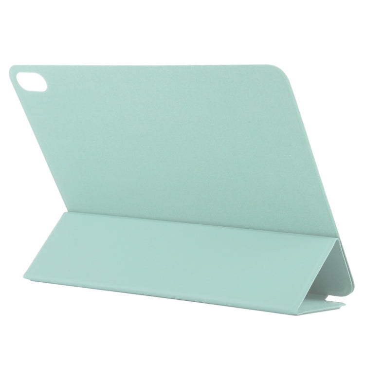 For iPad Air 11 2024 Double-sided Clip Non-buckle Magnetic PU Smart Tablet Case(Light Green) - iPad Air 11 2024 Cases by PMC TechLife | Online Shopping South Africa | PMC TechLife | Buy Now Pay Later Mobicred